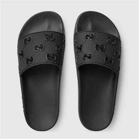 sliders gucci womens|Gucci slides women fit.